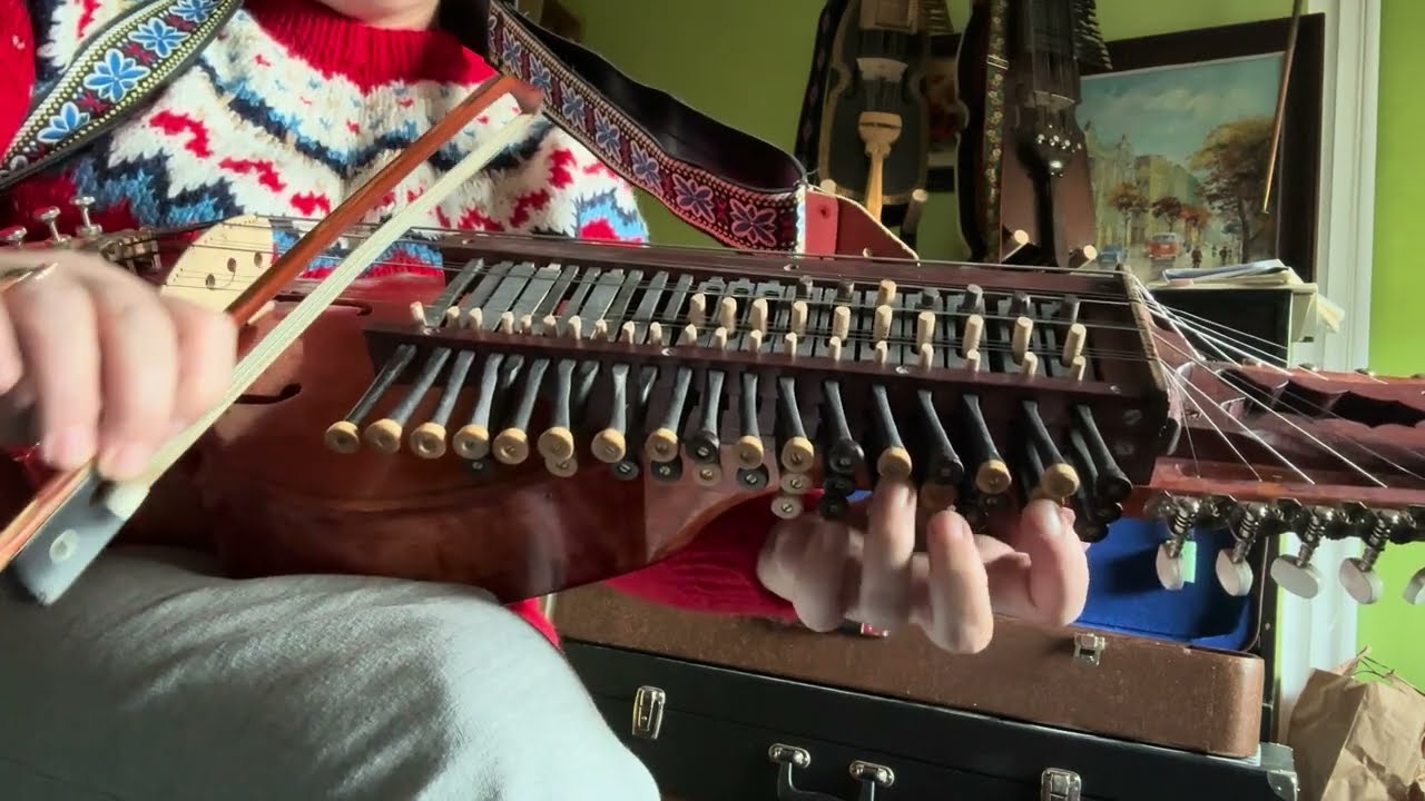 Sound sample Swedish nyckelharpa