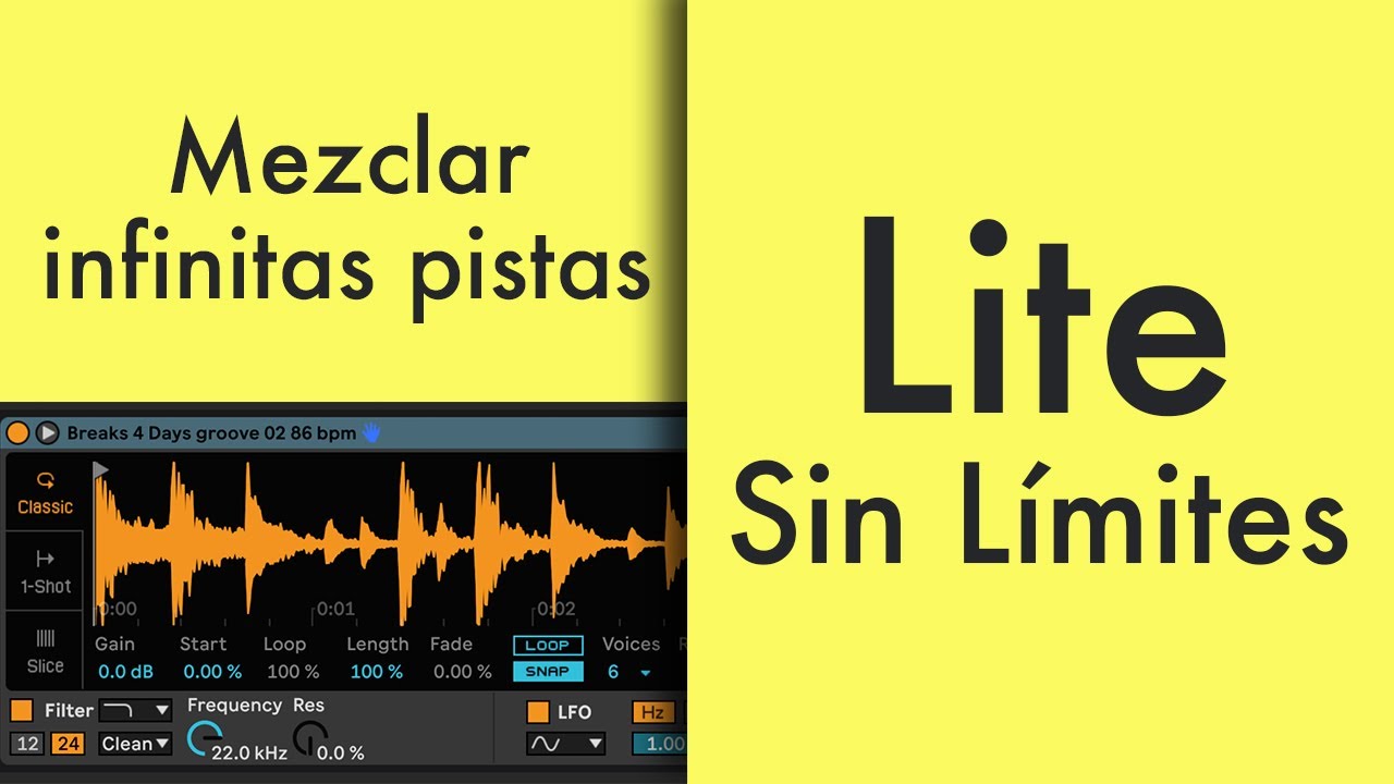 🤯Lo Revelamos: MEZCLA las PISTAS que QUIERAS con Ableton Live LITE (y sin grabar por grupos)