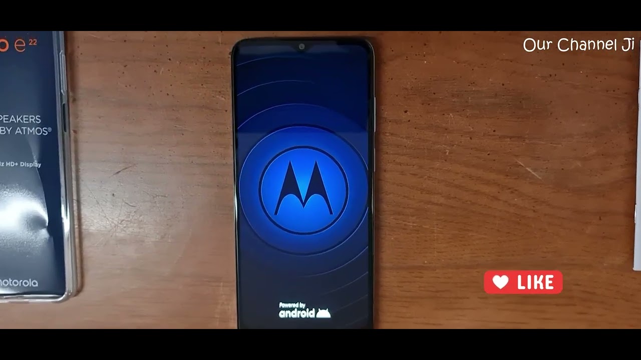 MOTOROLA Moto E22 Unboxing