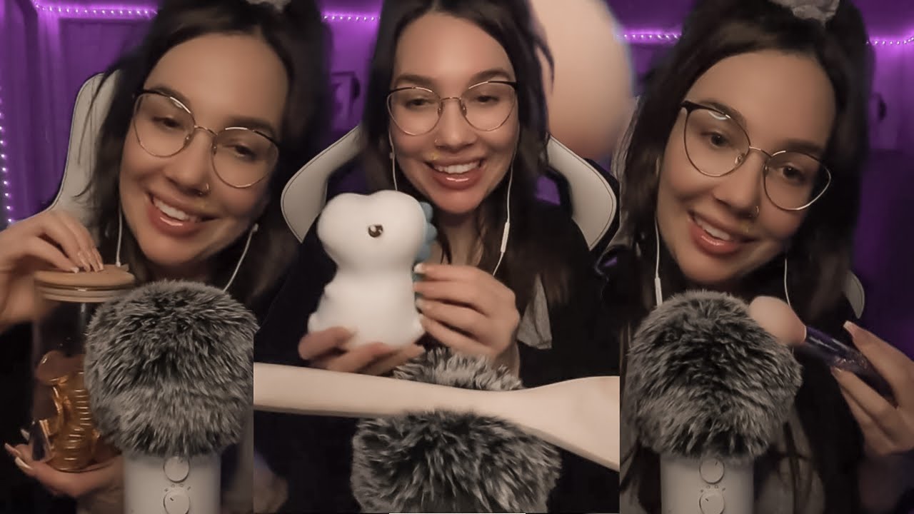 Relaxing ASMR Sounds and Light Triggers