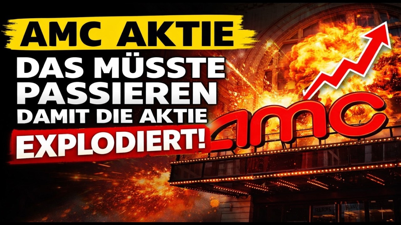 ✅ AMC AKTIE - DAS M&Uuml;SSTE PASSIEREN DAMIT AMC AKTIE EXPLODIERT ✅  AMC ANALYSE ✅