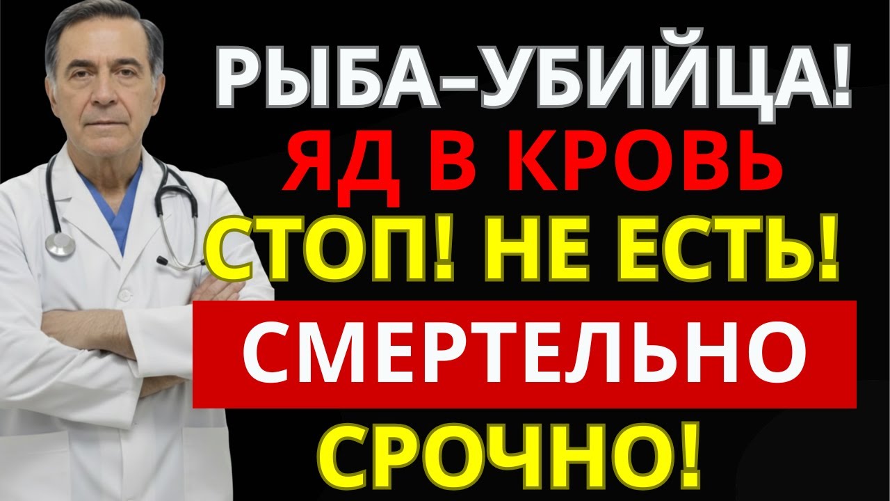 Эта рыба после 60 лет тихо увеличивает риск инсульта—проверьте холодильник сегодня | здоровье даром