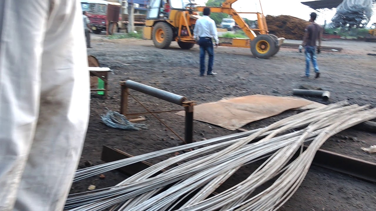 SAIL TMT CoiL Cutting & Bending
