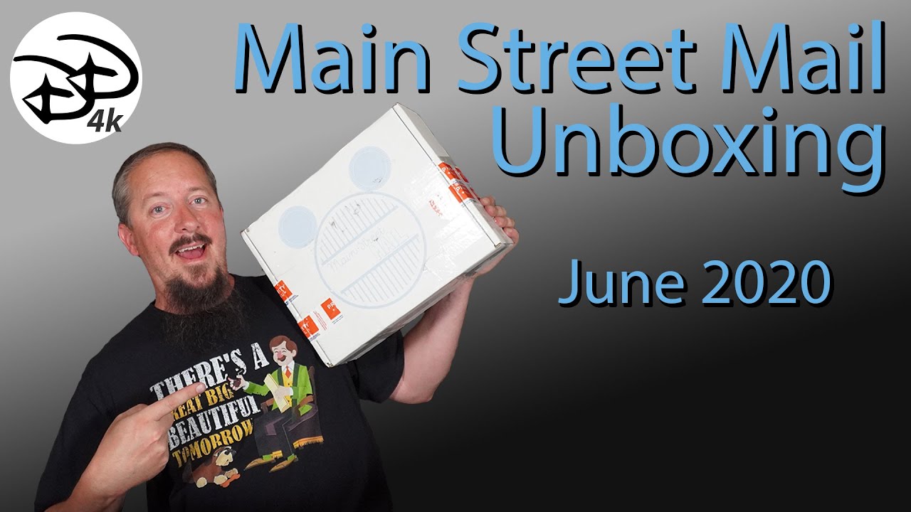 Main Street Mail, Disney Merch Unboxing - June 2020