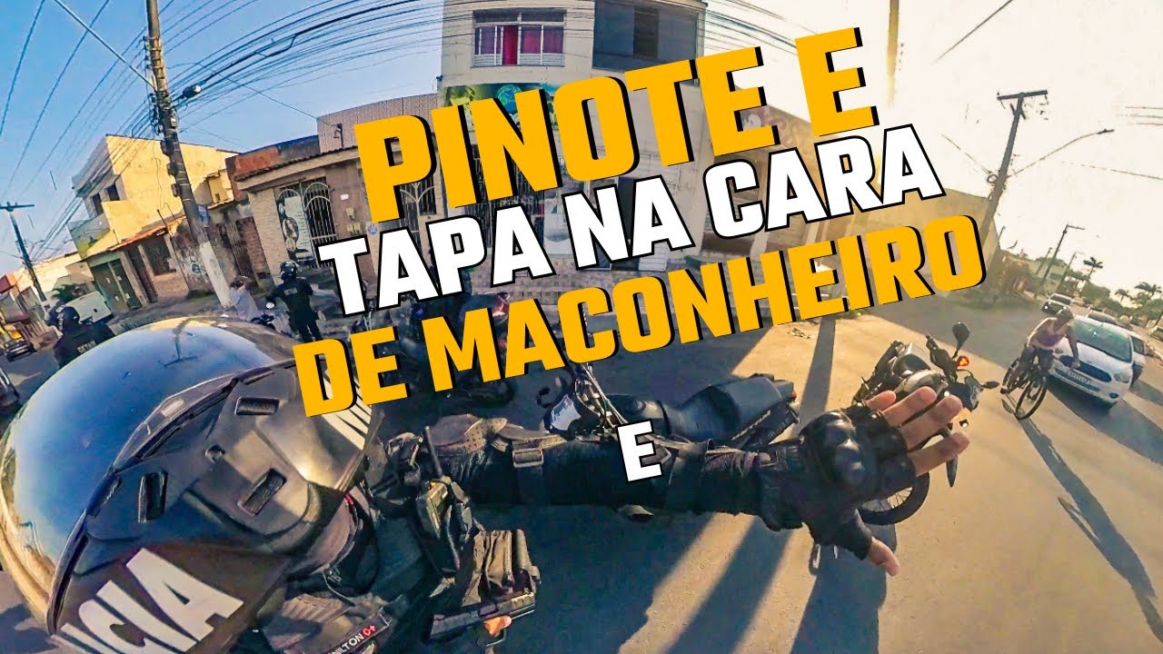 Fuga e tapa na cara do maconheiro, GETAM em ação.