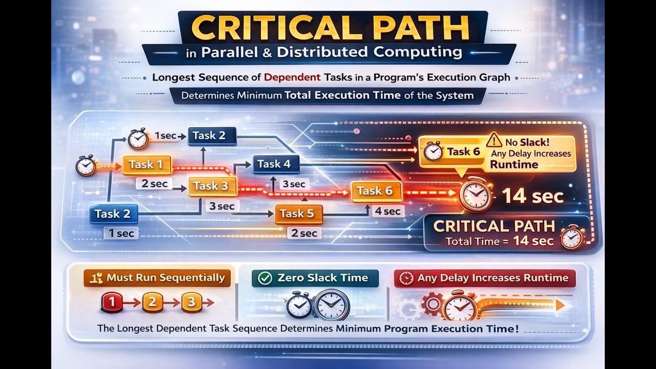 Critical Paths in Distributed Computing and Communication Design Principles.