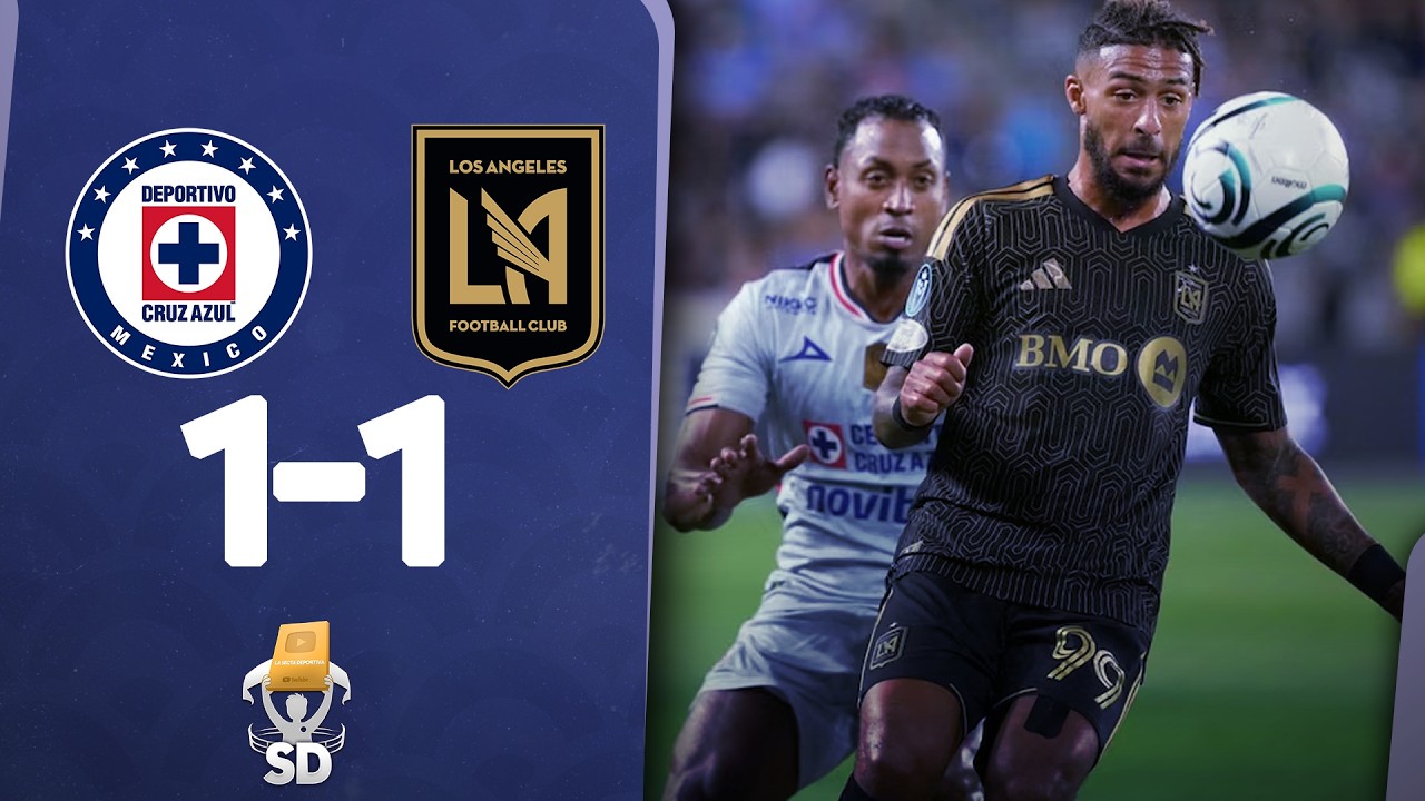 ✅ CRUZ AZUL 1 LOS ANGELES FC 1 🏆 RESUMEN CRUZ AZUL ELIMINADO CONCACHAMPIONS CUARTOS DE FINAL