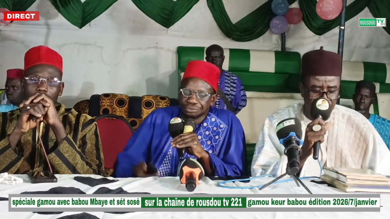 🔴 Gamou keur babou édition 2026 avec babou Mbaye et sét sosé sur la chaîne de rousdou tv partie [01]