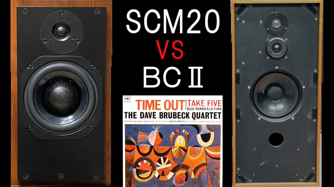 SPENDOR BC2　vs　ATC SCM20　TAKEFIVE　聴き比べ　空気録音