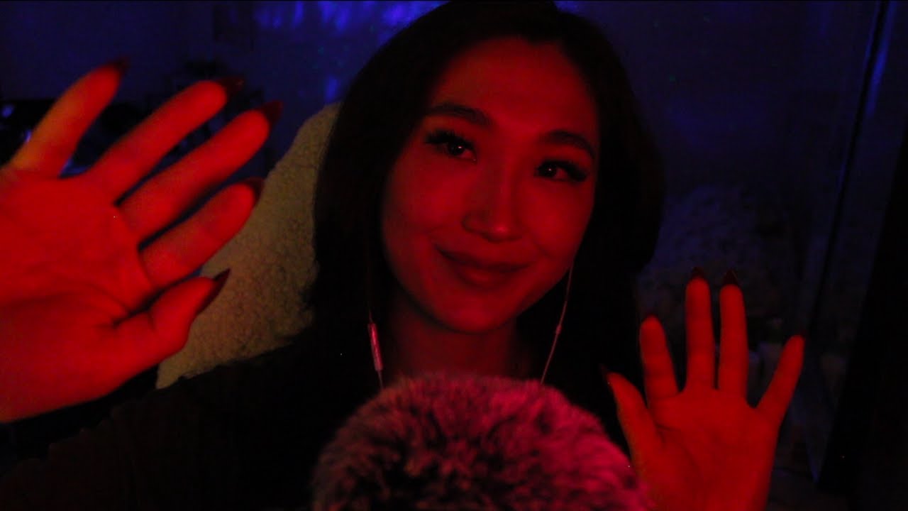 ASMR Spa + Sleep inducing red light therapy ❤️☁️