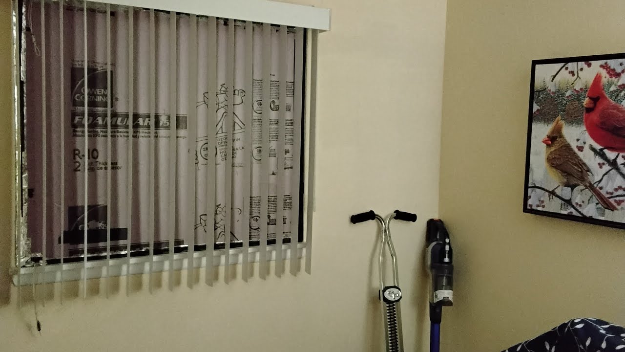SAVE  MONEY on your Gas bill put 2 inch foam board in windows