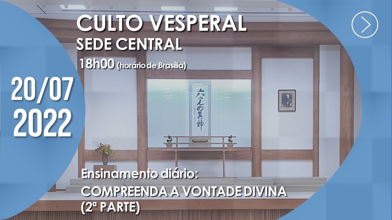 Culto Vesperal | 