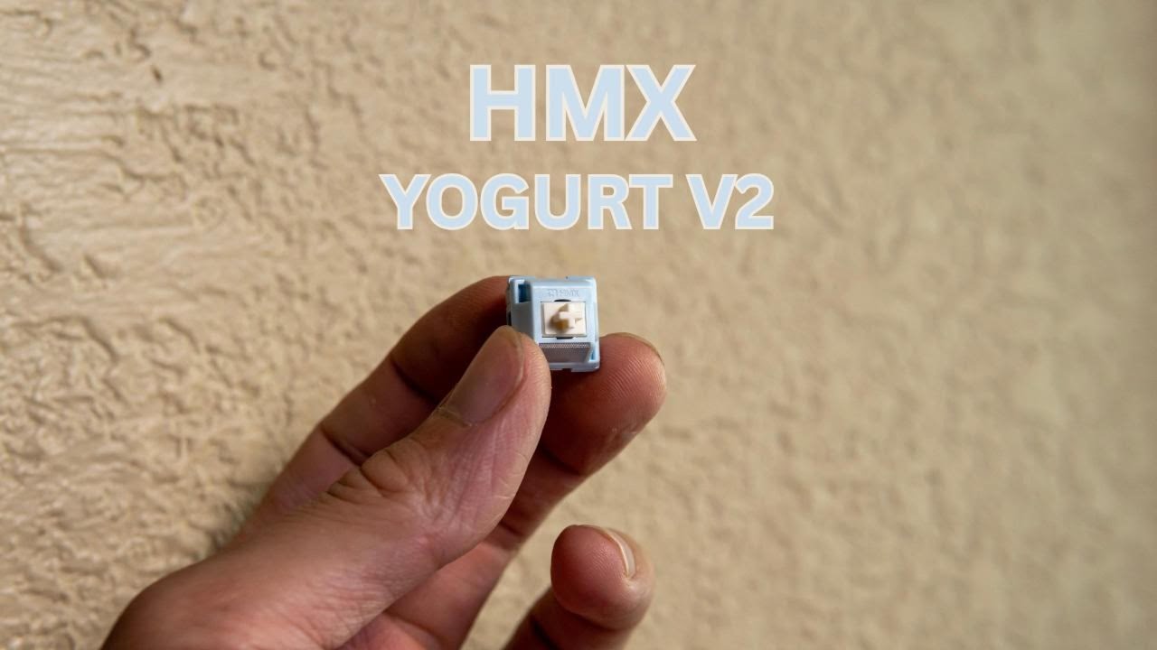 As Clacky As It Gets! HMX Yogurt V2 Linear Switches