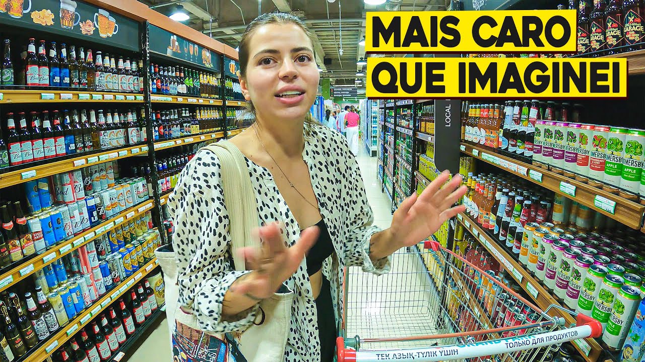 COMO É UM SUPERMERCADO NO CAZAQUISTÃO