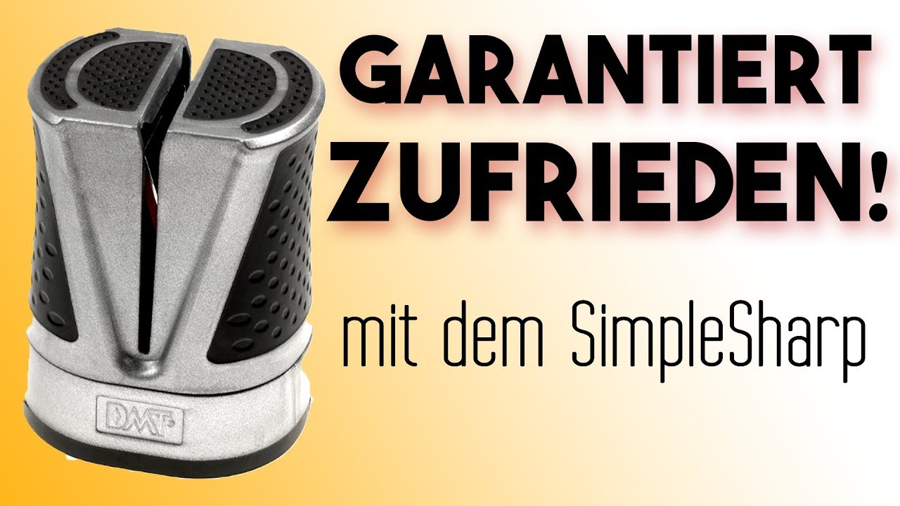 Nie wieder stumpfe Messer! - SimpleSharp vollständig erklärt!