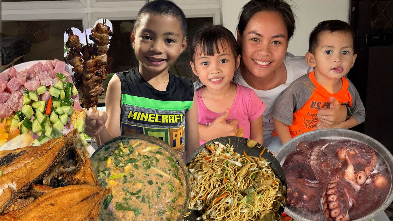 Cooking in my Sister’s House | Kinilaw, Monggos, Bangus,Pancit and BBQ | Bohol EcoFlow Delta3