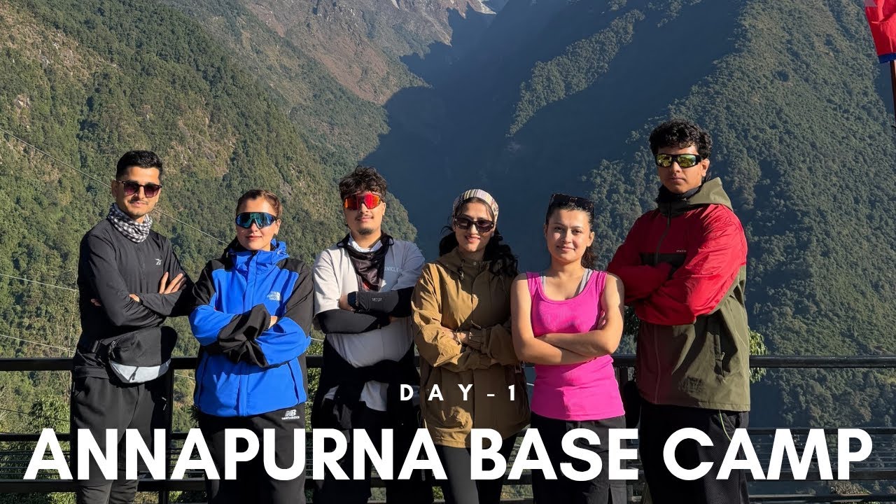 Annapurna Base Camp Trek Diaries|| Day 1 KTM To Chhomrong || Mesmerizing Mountain View, Chhomrong