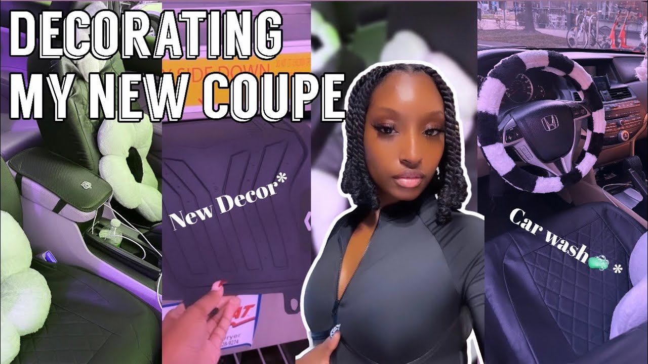 DECORATE MY NEW CAR WITH ME🚘 | TEMU Finds | Luxury Car Wash | + MORE !
