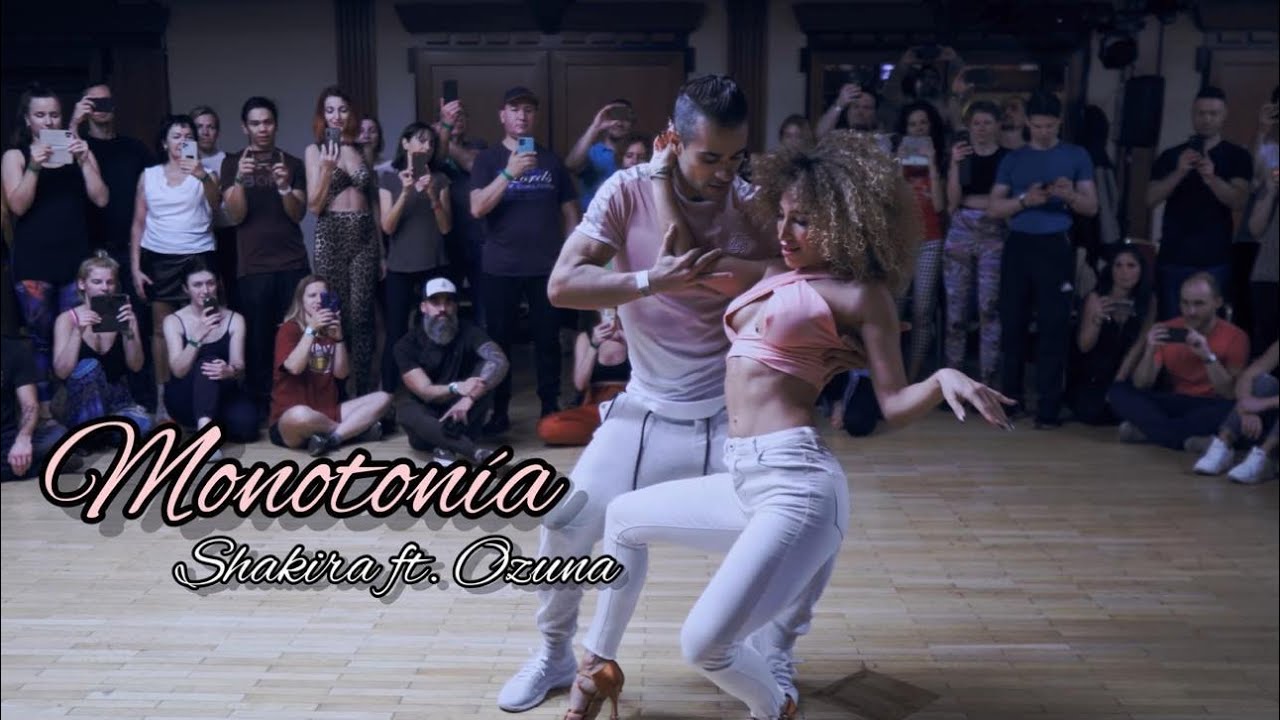 Monotonía 🐵🎨😅/Abdel y Lety Bachata Flow