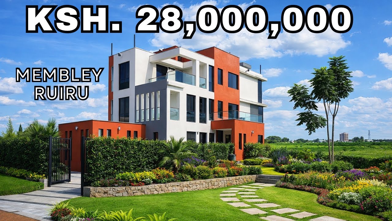 Inside a 4 Bedroom + DSQ Villa in MEMBLEY Ruiru Nairobi Kenya 🏡🌳