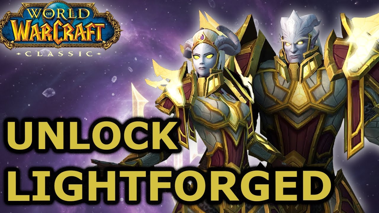 How to unlock Lightforged Draenei Allied Race guide - World of Warcraft