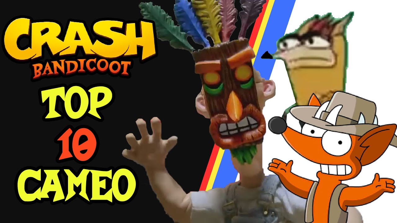 TOP 10 CAMEO DI CRASH BANDICOOT