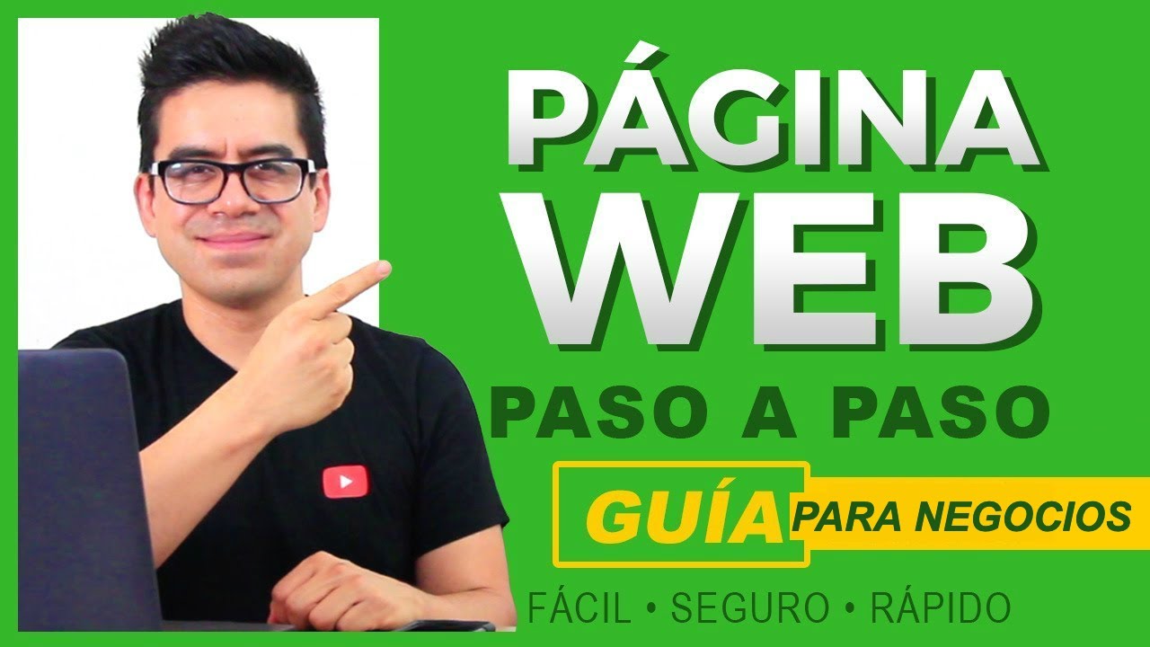 Cómo crear una página web para mi negocio paso a paso ▶︎ Profesional y seguro ✅