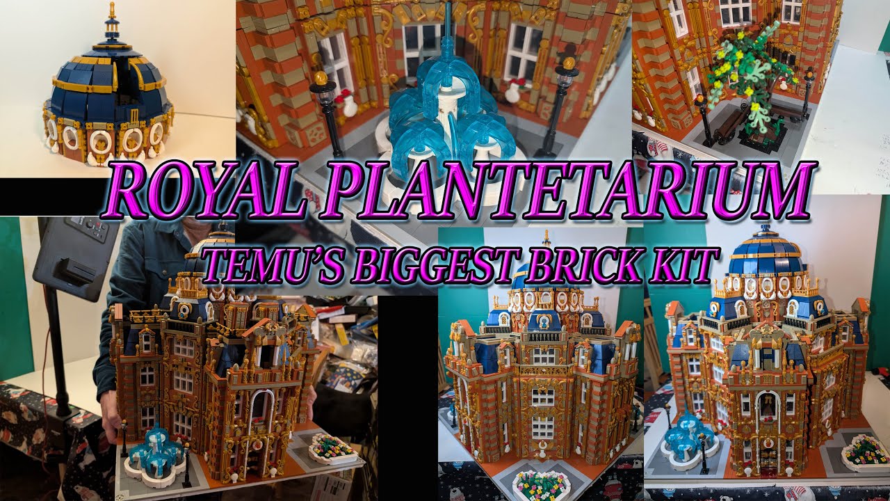 TEMU'S BEST: 14,000 BRICK ROYAL PLANETARIUM FROM TOWN TALE