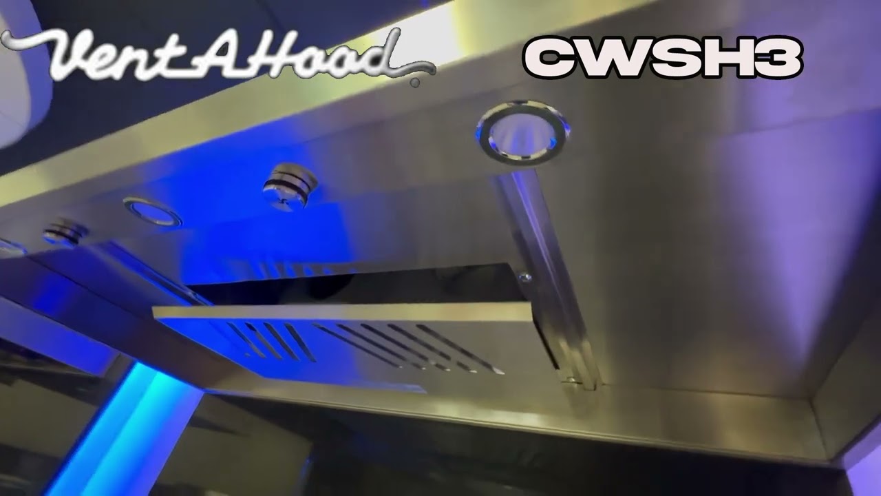 Vent-A-Hood CWSH3 Wall Mounted Stainless Range Hood Purchasing Quotes Installation CWSH3-2/036-33SS