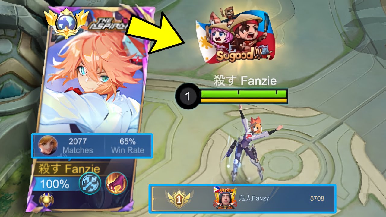 Фанни суперагрессивный геймплей + новый SUGOOD!! EMOTE MLBB - MLBB