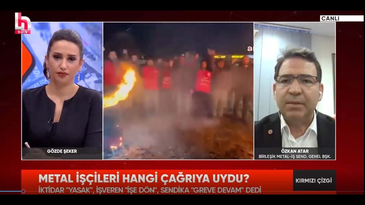 Genel Başkanımız Özkan Atar, HALK TV'de canlı yayında