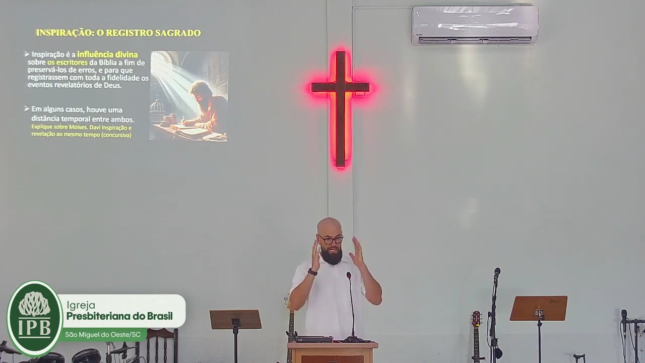 EBD 08/02/26   Modulo 1   Introdução a Bíblia   Aula 2 INSPIRAÇÃO E SUFICIÊNCIA DAS ESCRITURAS