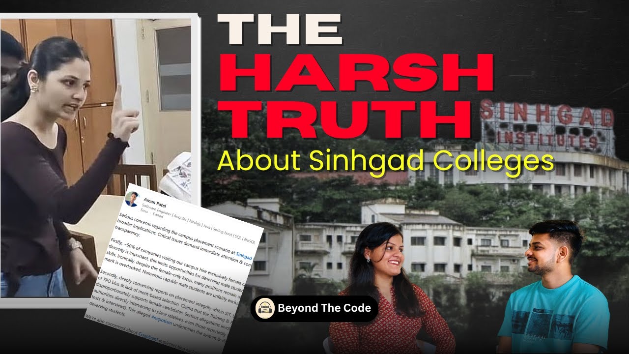 What’s Going Wrong with Sinhgad Institutes? 😱🚨| Full Controversy & Breakdown 🔍 #SinhgadControversy