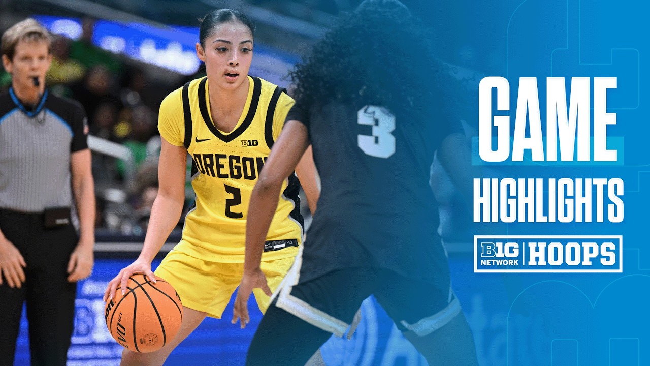 Oregon vs. Purdue | HIGHLIGHTS | 2026 B1G Women's Basketball Tournament | 03/04/2026