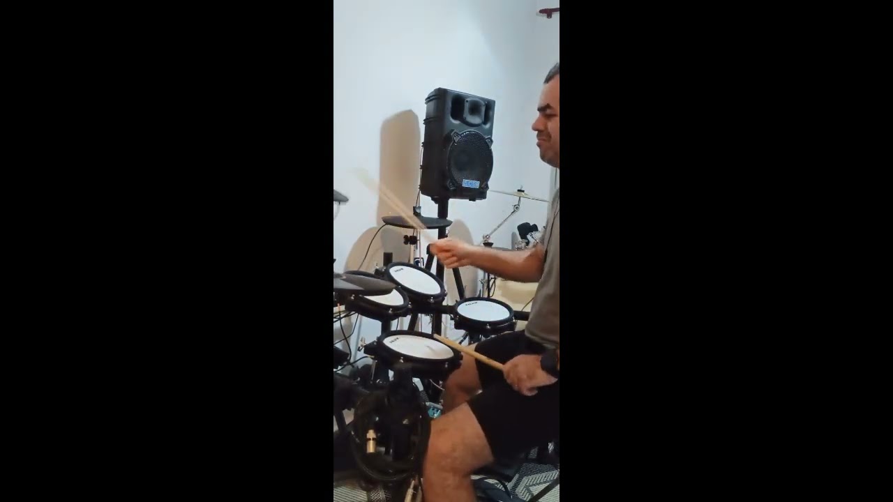 Bateria Eletrônica Nux DM 210 com plugin ezdrummer. #ezdrummer #drumcover #drummer