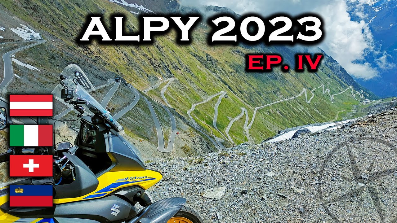 Wyprawa motocyklowa Alpy 2023 [Ep. 4] | Szwajcaria, Liechtenstein i Passo dello Stelvio
