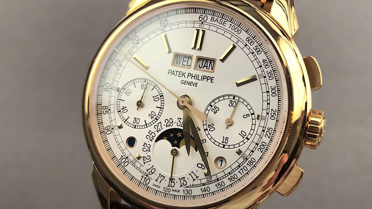 Patek Philippe 5270J-001 Perpetual Calendar Moon Phase Chronograph  - Hands-On Review & Features
