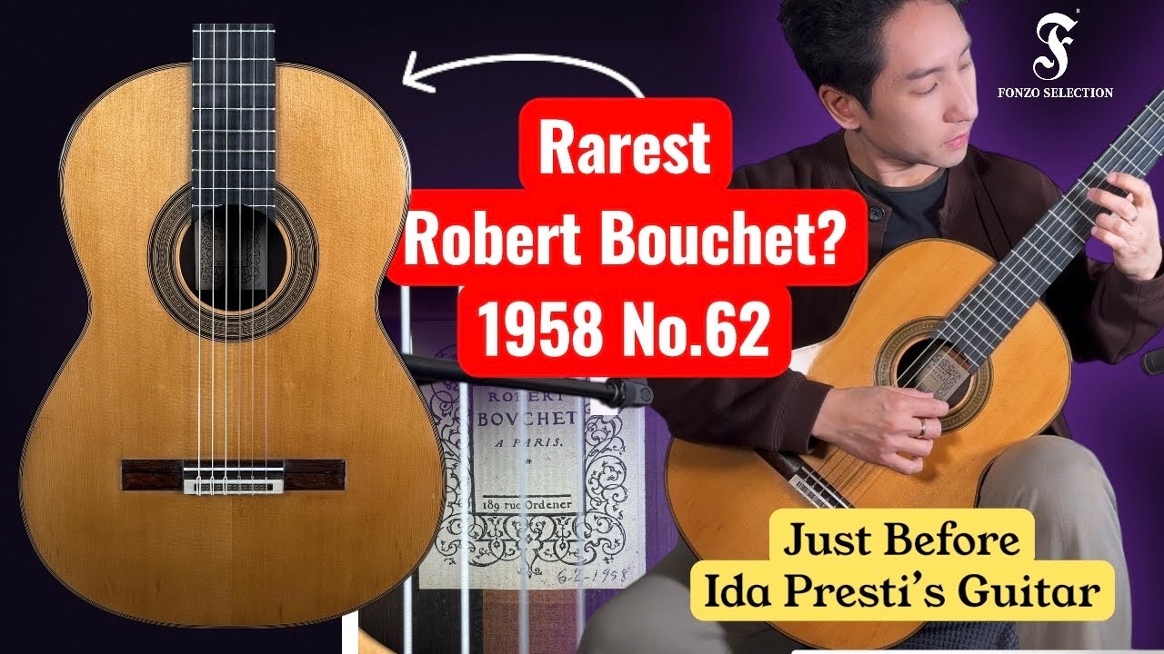 Rarest Robert Bouchet? 1958 No. 62 Just Before Ida Presti’s Guitar🔥