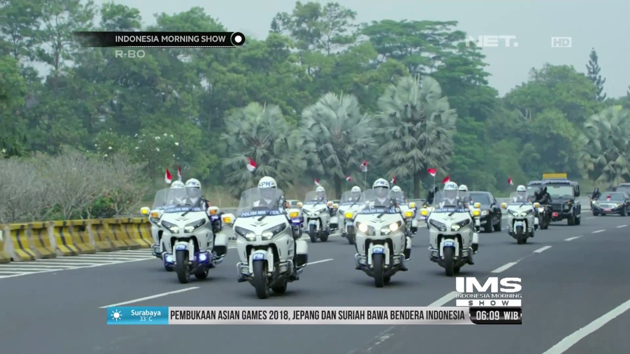 Presiden Jokowi Melakukan Free Style di Opening Ceremony Asian Games 2018