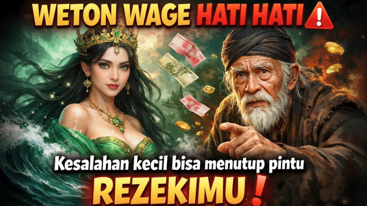 WETON WAGE HATI HATI ❗ Kesalahan kecil bisa menutup pintu REZEKIMU ❗