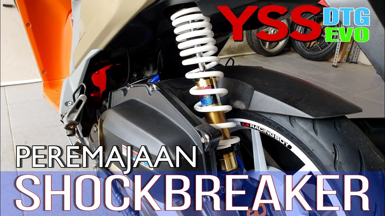 Pasang Shockbreaker YSS DTG Evo honda Vario 125 old