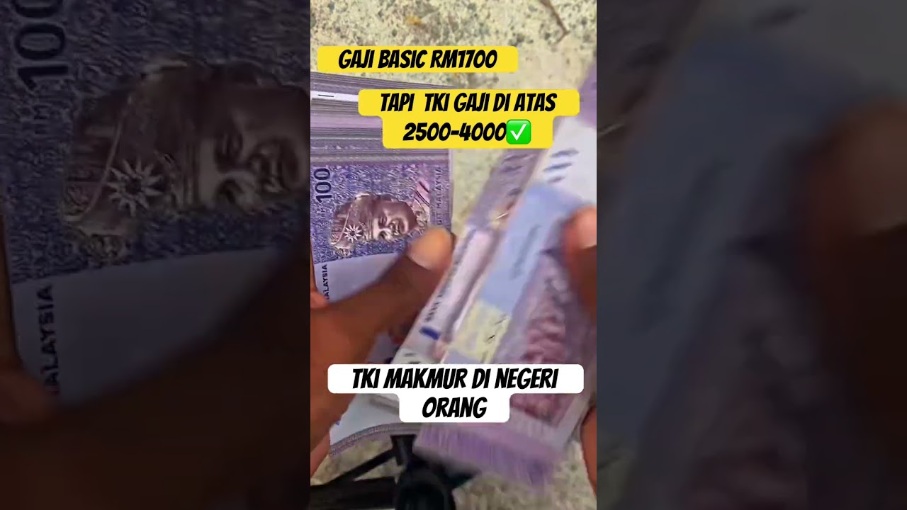 Gaji tki malaysia bikin kaget orang indonesiA!