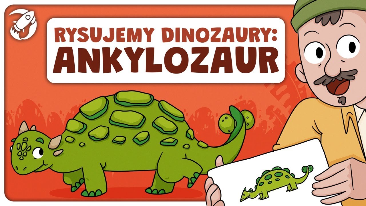 Rysujemy NIEZNISZCZALNEGO dinozaura! – Rysuj z Błażejem odc. 5