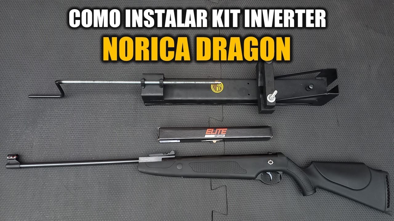COMO INSTALAR KIT INVERTER NA NORICA DRAGON   ELITE AIRGUNS