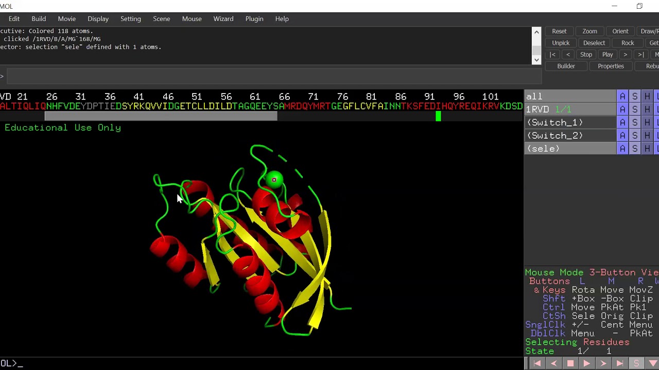 GTPase H Ras Pymol