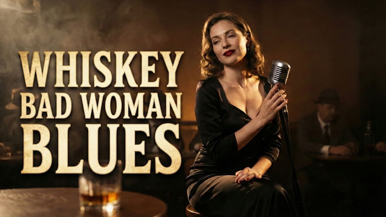 WHISKEY BAD WOMAN BLUES | Raw Vintage Female Electric Delta Blues (1950s Southern Juke Joint)