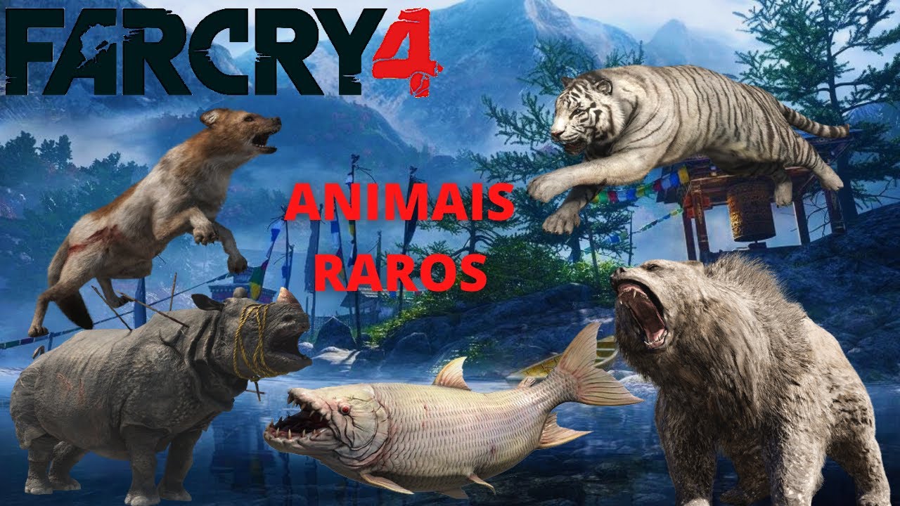 Far Cry 4 - Caçando todos os 8 animais raros do game