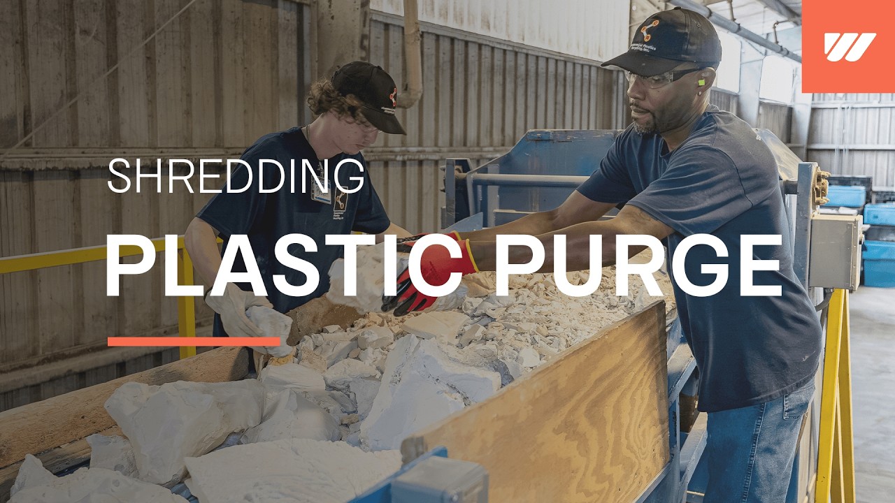From PET Purge to Global Products: The CPR Inc. Story | WEIMA WLK 10 purge shredding