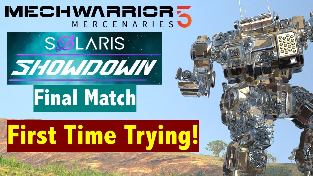 Highlander HGN-VEST: Excellent Arena Mech! Solaris Showdown: Final Match (MechWarrior 5 Mercenaries)