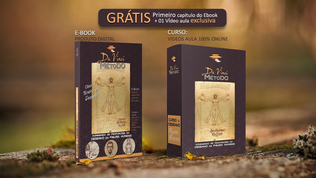 Método Da Vinci - Tutorial de Desenho da figura Humana.